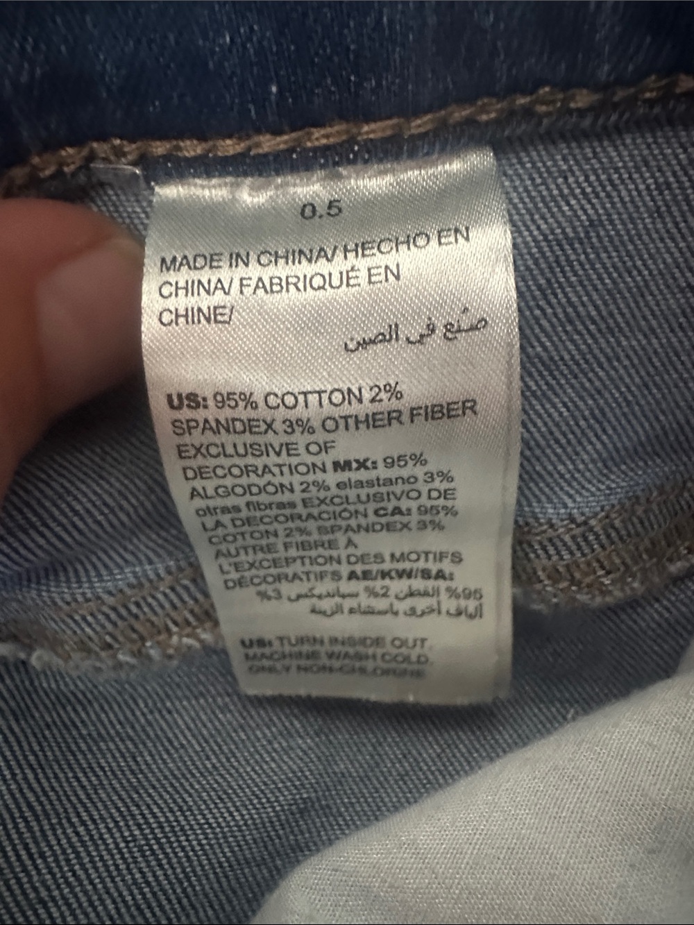 Chico's Light Blue Embellished Women's Jeans - Picture 5 of 10